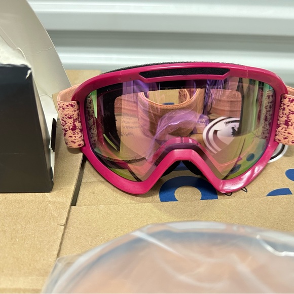 Pink Patterned Women's Face Mask - Picture 1 of 6